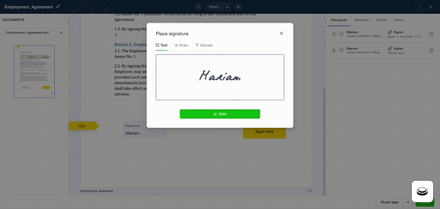 Add a Signature to an Employment Agreement.gif